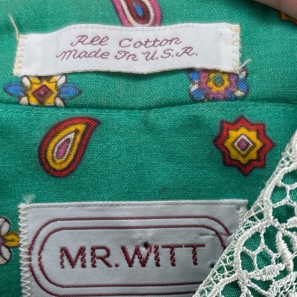 Mr. Witt Vintage Button Down Shirt - Picture 4 of 6